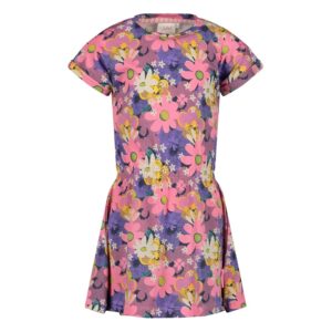Kleid AOP - Rolling into Spring (Rosa) – Bild 4