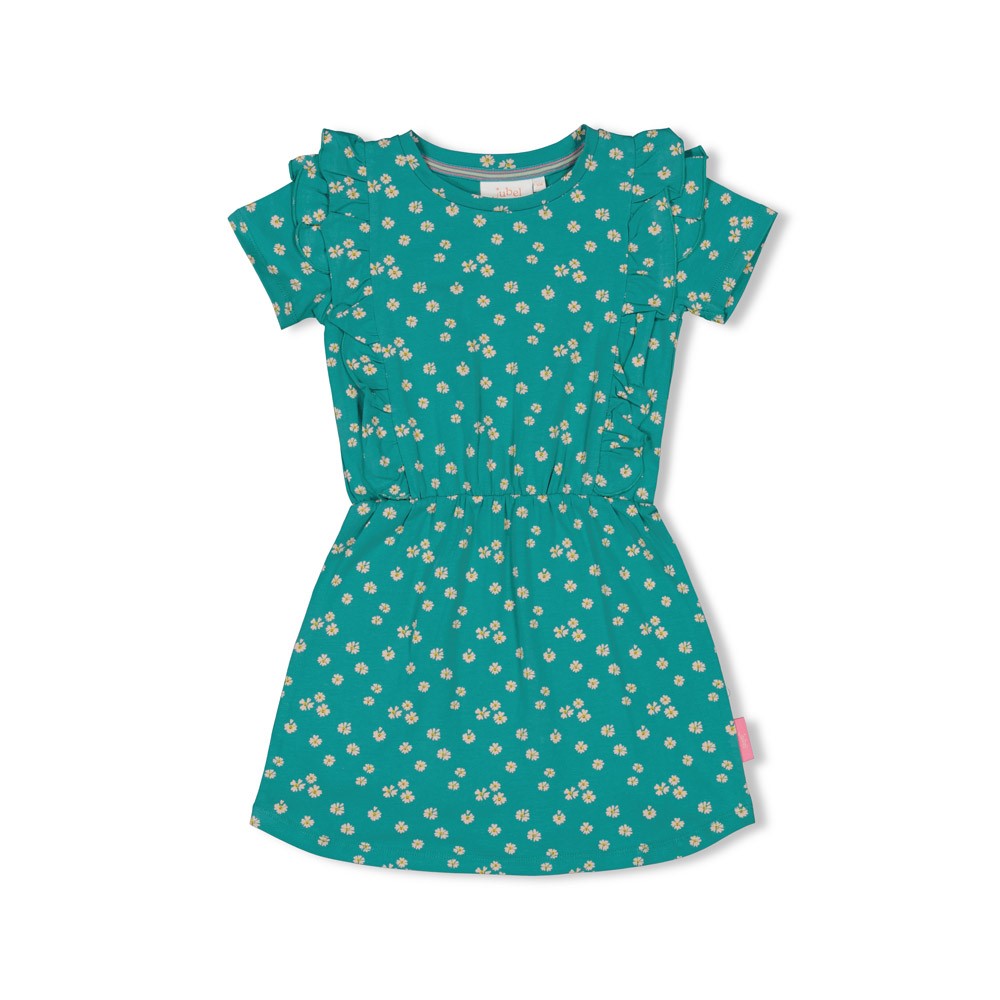 S26J1_91400422_300_1 Kleid AOP - Rolling into Spring (Grün) – Bild 1