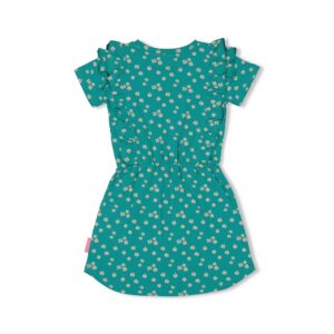 Kleid AOP - Rolling into Spring (Grün) – Bild 2