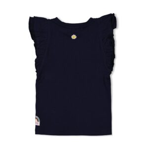 T-Shirt Rüschen - Rolling into Spring (Marine) – Bild 2