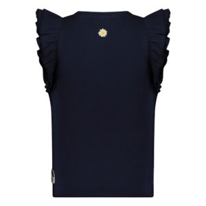 T-Shirt Rüschen - Rolling into Spring (Marine) – Bild 3