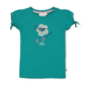 T-Shirt Rolling into Spring (Grün)