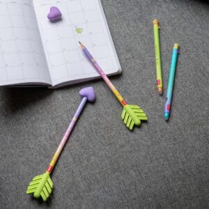 Stift mit 2 Radiergummis mit Duft "Go Cupid!"
