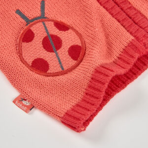 Strickjacke mit abnehmbarer Kapuze (Geranie) von Boboli – Ansicht 3