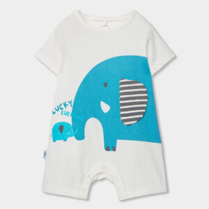 Strampelanzug (off white) von Boboli