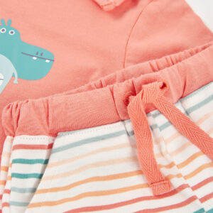 Set Pullover & Hose für Babys (koralle) von Boboli – Bild 4