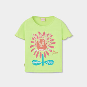 T-Shirt mit kurzen Ärmeln (green) von Boboli