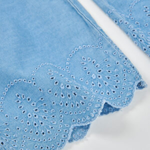 Denim Hose, bestickt (bleich) von Boboli – Bild 3