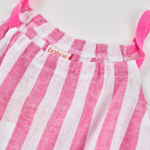 Leinen Kleid (gestreift) von Boboli – Bild 3