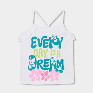 T-Shirt Tank-Top (weiss) von Boboli