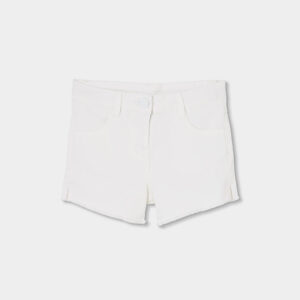 Shorts serge, elastisch, Bermudashorts (weiss) von Boboli