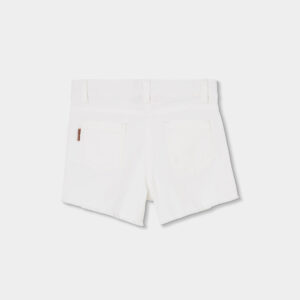 Shorts serge, elastisch, Bermudashorts (weiss) von Boboli – Bild 2