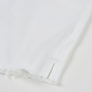 Shorts serge, elastisch, Bermudashorts (weiss) von Boboli – Bild 3