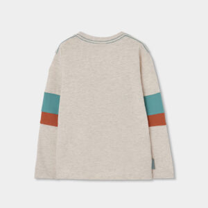 T-Shirt mit langen Ärmeln (beige) von Boboli – Bild 2