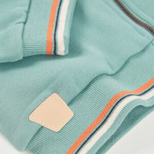 Jacke Plüsch, mit Streifen (lorbeer) von Boboli – Bild 3