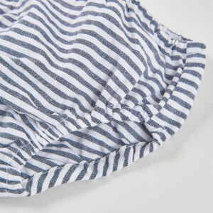 Popelin Kleid (gestreift) von Boboli – Ansicht 3