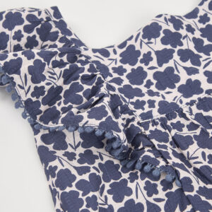 Kleid, Blumen (Print) von Boboli – Bild 4