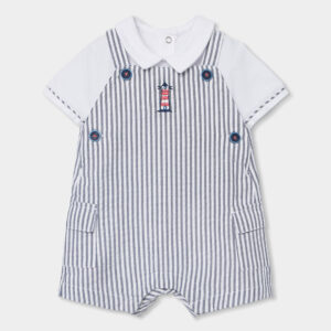 Set Pelele & Hose für Babys (gestreift) von Boboli
