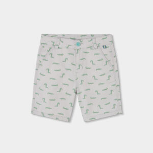 Kurze Hose, Gabardine, Bermudashorts (Print) von Boboli
