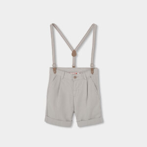 Kurze Leinen Hose (stein) von Boboli