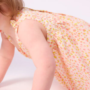 Kleid (Marshmallow / Multico) von Petit Bateau – Bild 4