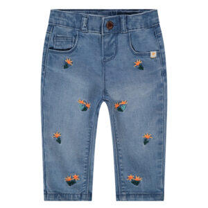 Baby Jeans Denim Pants (Medium blue denim)
