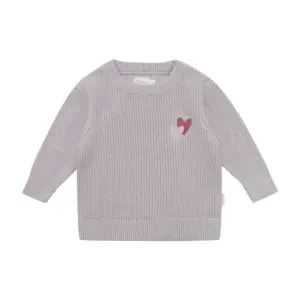 Chunky Knit Jumper "Hearts"
