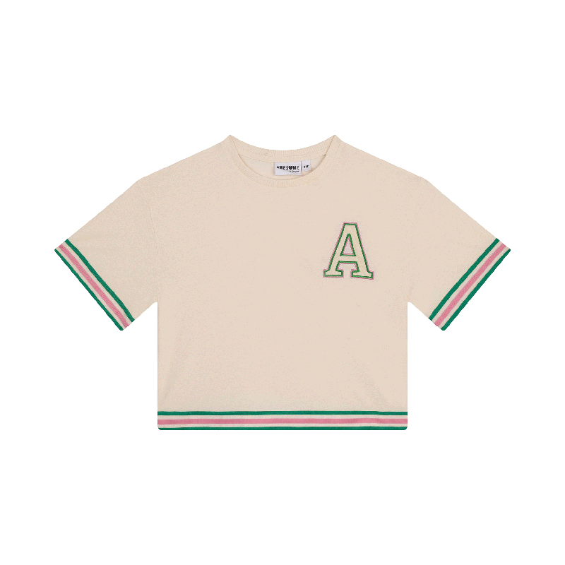 G02.261.500072-E-7-90 T-Shirt Short Sleeves MAYA-G-02-K (Dark Ecru) – Bild 1