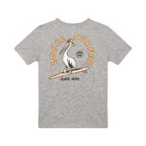 T-Shirt Short Sleeves WAVEY-SB-02-C (Grey Melange) – Bild 2