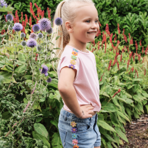 T-Shirt Short Sleeves MARLEY-SG-02-G (Light Pink) – Bild 3