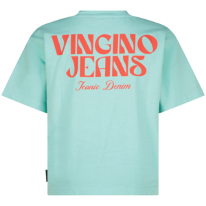 T-Shirt Icon-logo tee dye, Aqua splash von Vingino – Ansicht 2