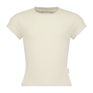 T-Shirt Icon-Crop rib tee, Coconut Milk von Vingino