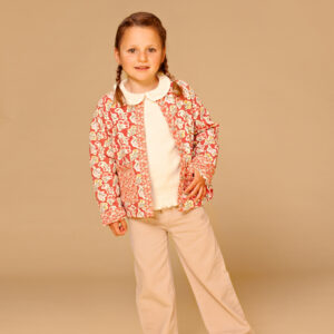 Hose Wide Leg (Beige) von Stains and Stories – Bild 3