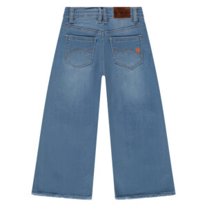 Jeans Hose Wide Leg Denim (Medium Blue) von Stains and Stories – Bild 2