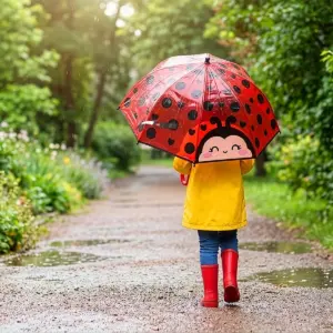 Regenschirm "Dancin' in the Rain", Ladybug