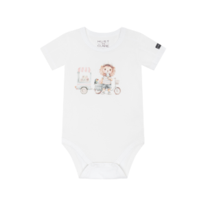 HCBilly Ice cream Body stocking Short sleeved (Ivory)