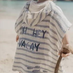 Muslin Poncho "Oh Hey Vacay" – Bild 5