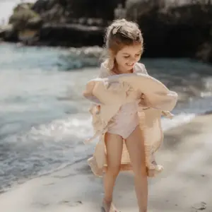 Muslin Poncho "Sunshine and Wildflowers" – Bild 3