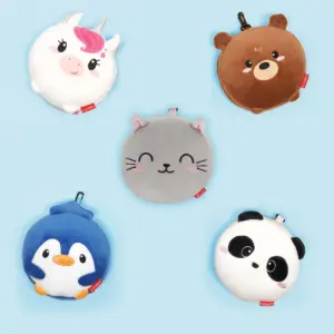 Reisekissen mit Schlafmaske "My Travel Buddy" (verschiedene Designs)