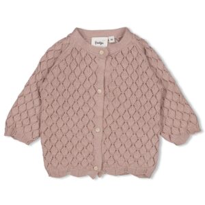 Strickjacke Delicate Flower (Taupe)