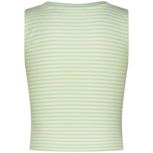 Icon-Crop stripe rib Top, Patina green von Vingino – Bild 3
