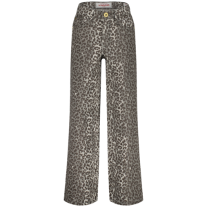 Jeans Hose Cassie Leopard, Dark Grey Vintage von Vingino