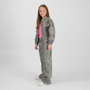 Jeans Hose Cassie Leopard, Dark Grey Vintage von Vingino – Bild 5