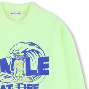 Sweatshirt U21690 von Billieblush (Zitronengrün) – Bild 3