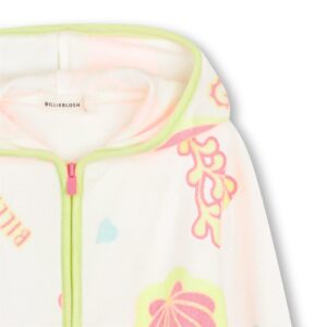 Jacke mit Kapuze U21917 von Billieblush (Elfenbein) – Bild 3