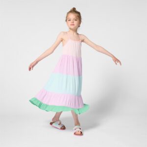 Spaghettiträger Kleid U21984 von Billieblush (bunt) – Bild 3