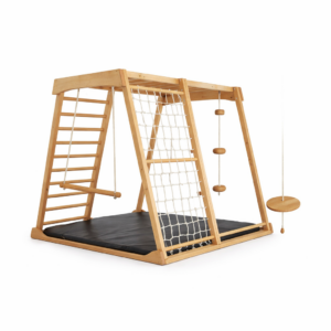 Kinderschaukel Set aus Holz – GRETA, EMILIA, FRIDA & LEON