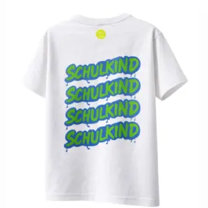 T-Shirt Schulkind, Graffiti Green – Bild 2
