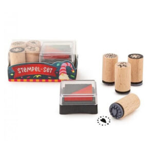 Mini Holzstempel Set "Wichtel Wonderland"