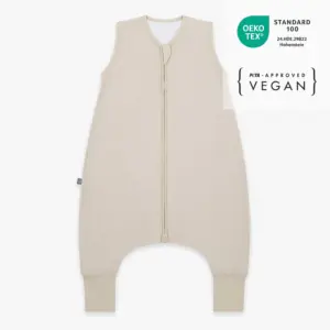 Schlafsack mit Füßen 1.0 TOG von emma & noah – Bild 2